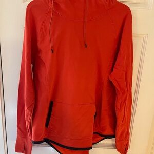 Athleta Vibrant Red Hoodie